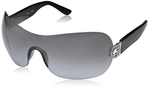 guess women's shield sunglasses